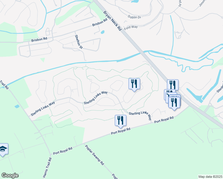 map of restaurants, bars, coffee shops, grocery stores, and more near 55 Dove Drake Drive in Richmond Hill