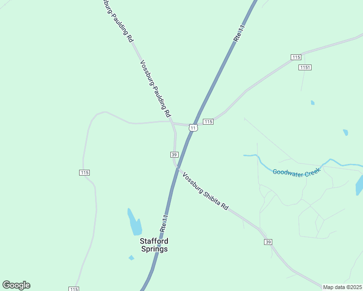 map of restaurants, bars, coffee shops, grocery stores, and more near 406 County Road 39 in Vossburg