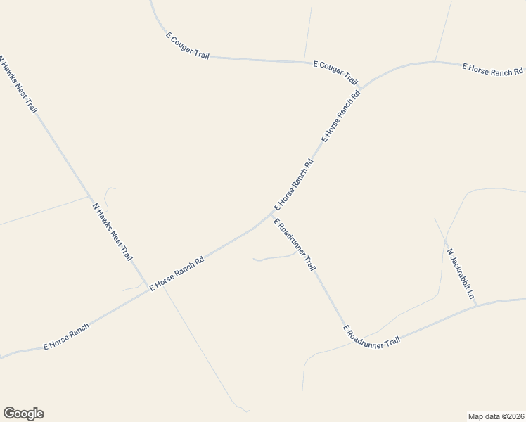 map of restaurants, bars, coffee shops, grocery stores, and more near E Horse Ranch Rd in St David