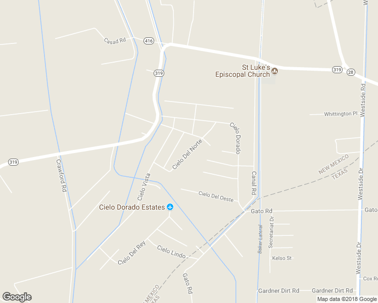 map of restaurants, bars, coffee shops, grocery stores, and more near 44 Cielo Del Norte in Anthony