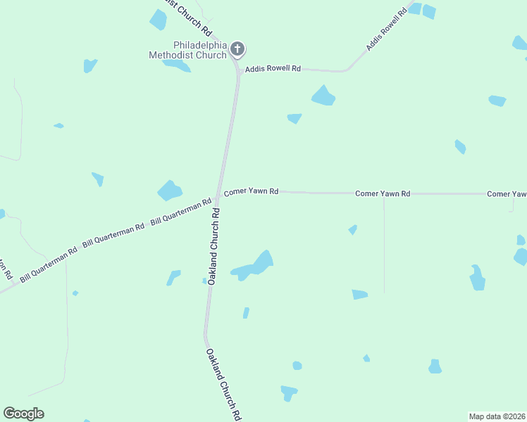 map of restaurants, bars, coffee shops, grocery stores, and more near 41 Comer Yawn Road in Hazlehurst