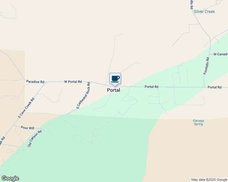 map of restaurants, bars, coffee shops, grocery stores, and more near in Portal