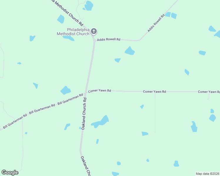 map of restaurants, bars, coffee shops, grocery stores, and more near 41 Comer Yawn Road in Hazlehurst