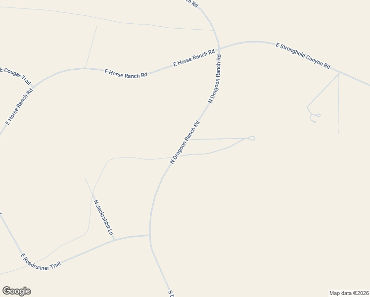 map of restaurants, bars, coffee shops, grocery stores, and more near North Dragoon Ranch Road in Saint David