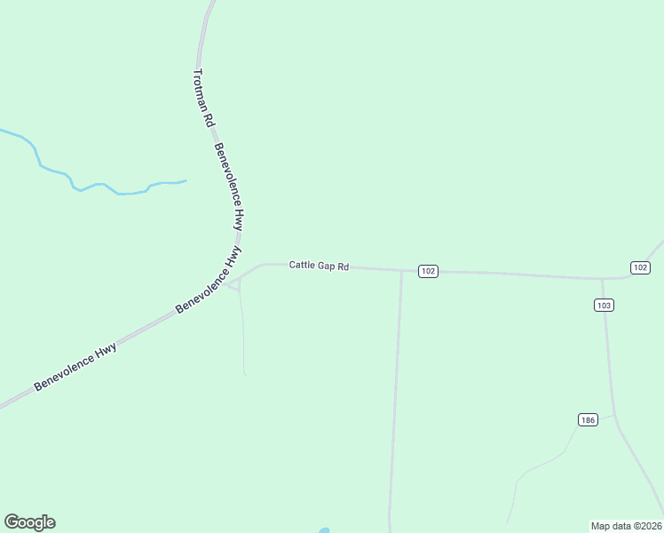 map of restaurants, bars, coffee shops, grocery stores, and more near Cattle Gap Road in Randolph County