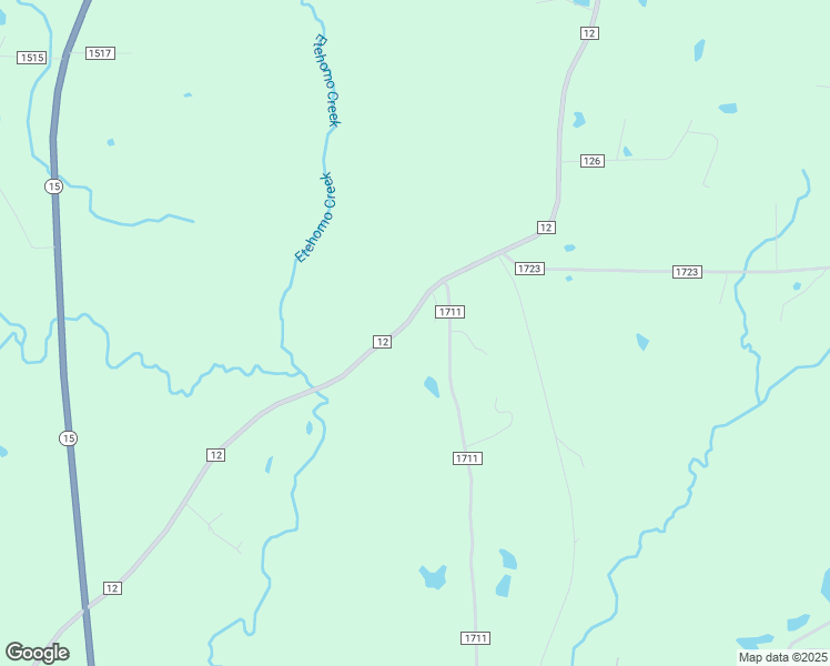 map of restaurants, bars, coffee shops, grocery stores, and more near 692 County Road 12 in Bay Springs