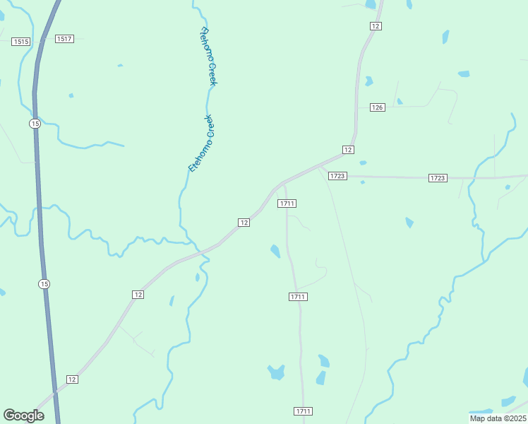 map of restaurants, bars, coffee shops, grocery stores, and more near 692 County Road 12 in Bay Springs
