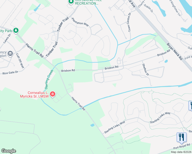 map of restaurants, bars, coffee shops, grocery stores, and more near 305 Cantle Drive in Richmond Hill