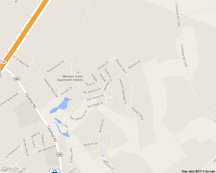 map of restaurants, bars, coffee shops, grocery stores, and more near 33 Oasis Avenue in Odessa