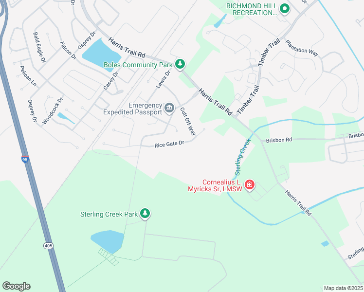map of restaurants, bars, coffee shops, grocery stores, and more near 153 Rice Gate Drive in Richmond Hill