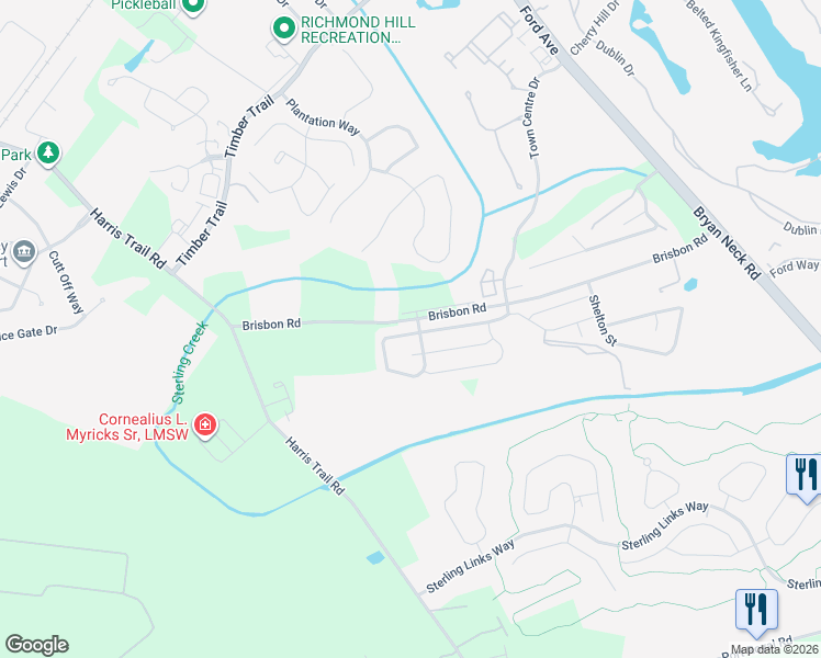 map of restaurants, bars, coffee shops, grocery stores, and more near 305 Cantle Drive in Richmond Hill