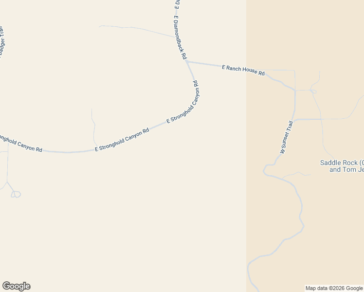 map of restaurants, bars, coffee shops, grocery stores, and more near East Stronghold Canyon Road in Saint David