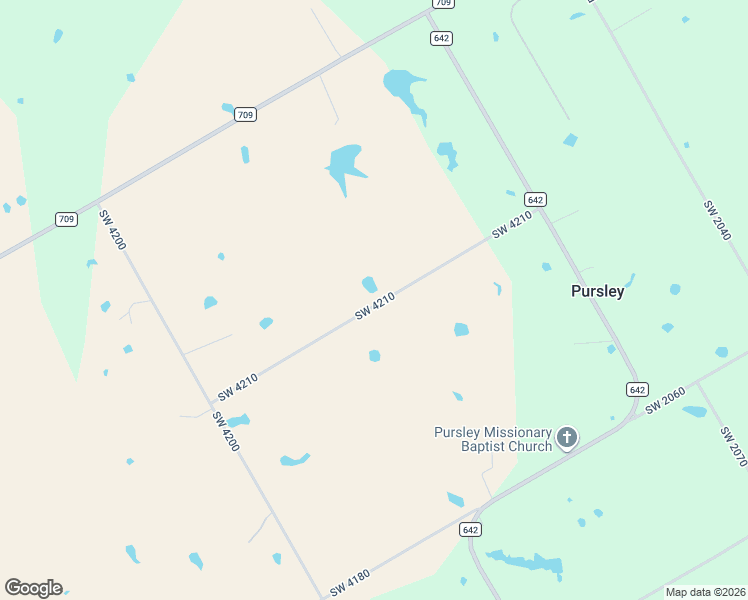 map of restaurants, bars, coffee shops, grocery stores, and more near Southwest 4210 in Purdon