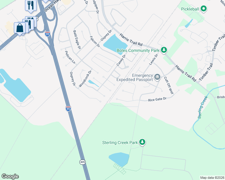 map of restaurants, bars, coffee shops, grocery stores, and more near 81 Egrets Nest Lane in Richmond Hill