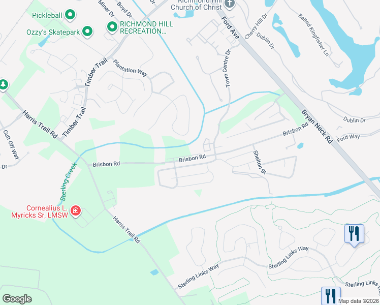 map of restaurants, bars, coffee shops, grocery stores, and more near 200 Kepler Loop in Richmond Hill