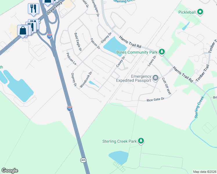 map of restaurants, bars, coffee shops, grocery stores, and more near 81 Egrets Nest Lane in Richmond Hill