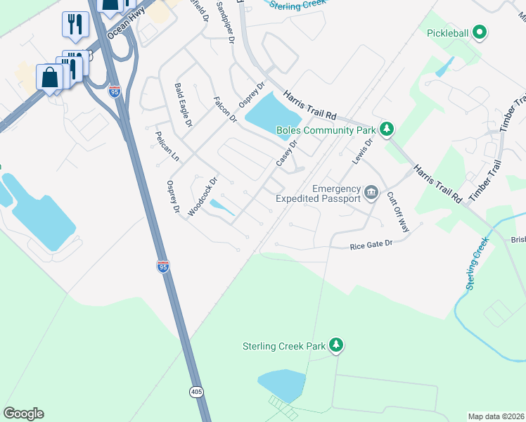 map of restaurants, bars, coffee shops, grocery stores, and more near 81 Egrets Nest Lane in Richmond Hill