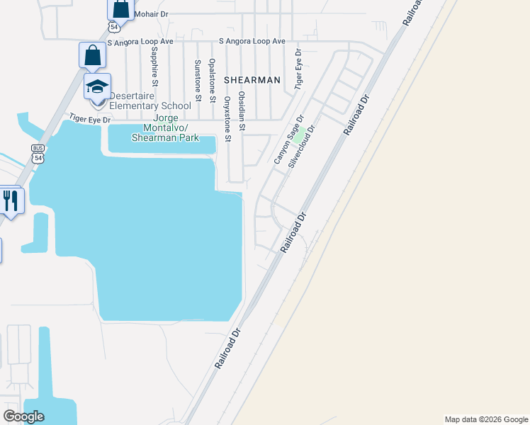 map of restaurants, bars, coffee shops, grocery stores, and more near 10481 Farah Drive in El Paso