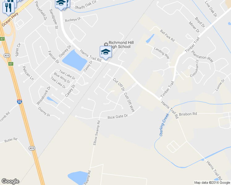 map of restaurants, bars, coffee shops, grocery stores, and more near 173 Reese Drive in Richmond Hill