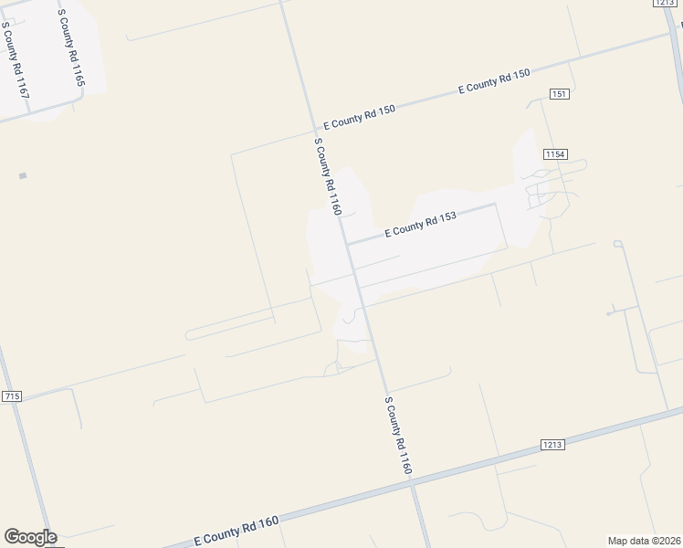 map of restaurants, bars, coffee shops, grocery stores, and more near 6836-6960 South County Road 1160 in Midland