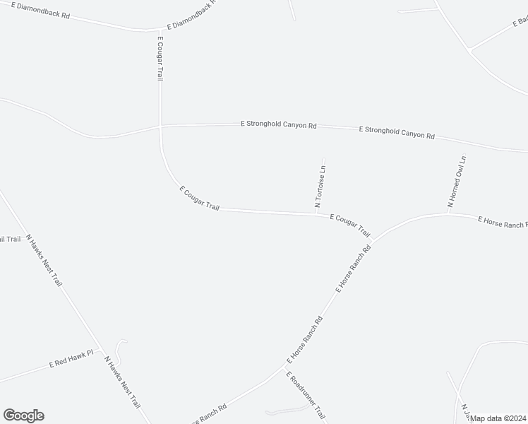 map of restaurants, bars, coffee shops, grocery stores, and more near East Cougar Trail in Cochise County