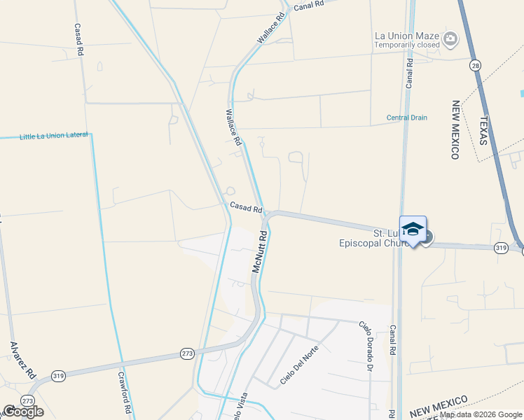 map of restaurants, bars, coffee shops, grocery stores, and more near 200 Wallace Road in Anthony