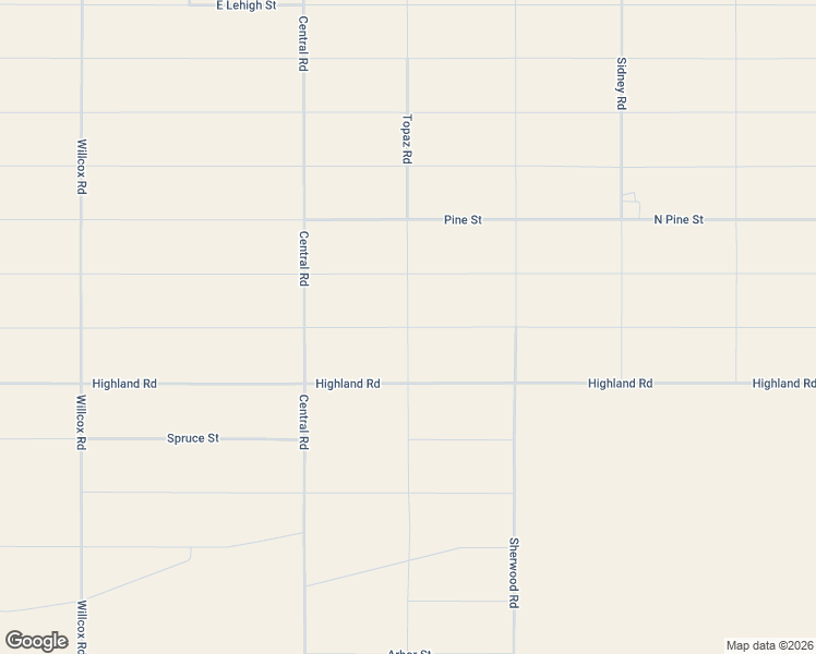 map of restaurants, bars, coffee shops, grocery stores, and more near Rising Street in Cochise County