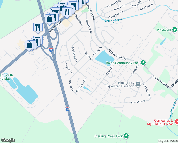 map of restaurants, bars, coffee shops, grocery stores, and more near 297 Teal Lake Drive in Richmond Hill