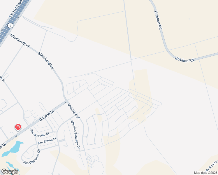 map of restaurants, bars, coffee shops, grocery stores, and more near 32 Devon Court in Odessa