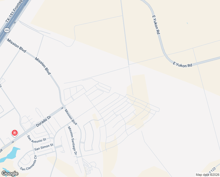 map of restaurants, bars, coffee shops, grocery stores, and more near 32 Devon Court in Odessa