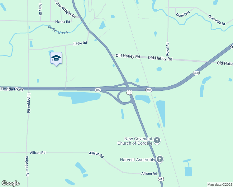 map of restaurants, bars, coffee shops, grocery stores, and more near in Cordele