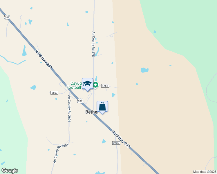 map of restaurants, bars, coffee shops, grocery stores, and more near in TENN COLONY