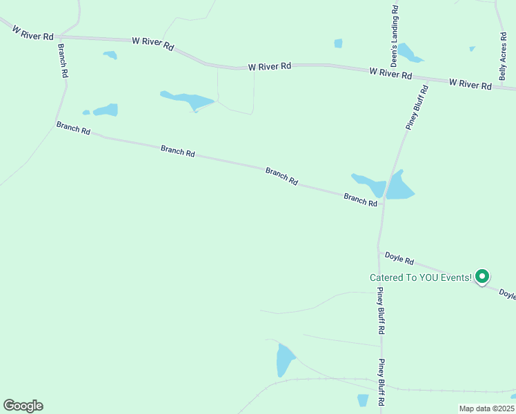 map of restaurants, bars, coffee shops, grocery stores, and more near 545 Branch Road in Baxley