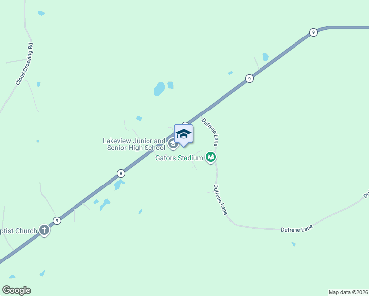 map of restaurants, bars, coffee shops, grocery stores, and more near 7305 Louisiana 9 in Campti