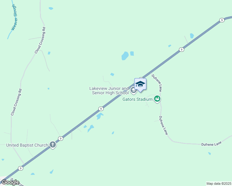 map of restaurants, bars, coffee shops, grocery stores, and more near 113 Bud Sullivan Road in Campti