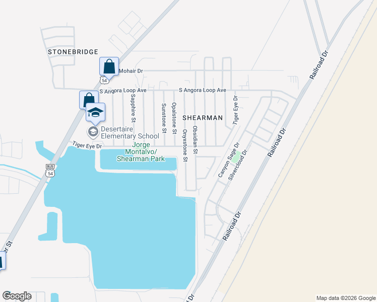 map of restaurants, bars, coffee shops, grocery stores, and more near 10700 Onyxstone Street in El Paso