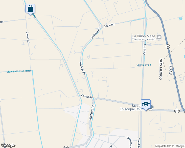 map of restaurants, bars, coffee shops, grocery stores, and more near 200-548 Wallace Road in Anthony