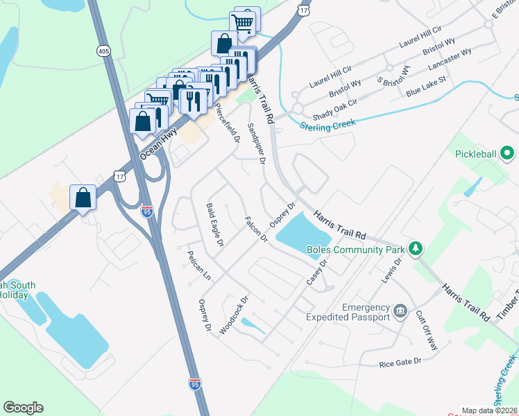 map of restaurants, bars, coffee shops, grocery stores, and more near 94 Mallard Lane in Richmond Hill