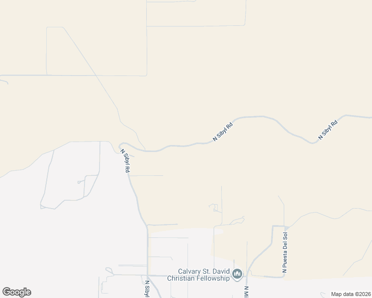 map of restaurants, bars, coffee shops, grocery stores, and more near 1085 North Sibyl Road in Saint David