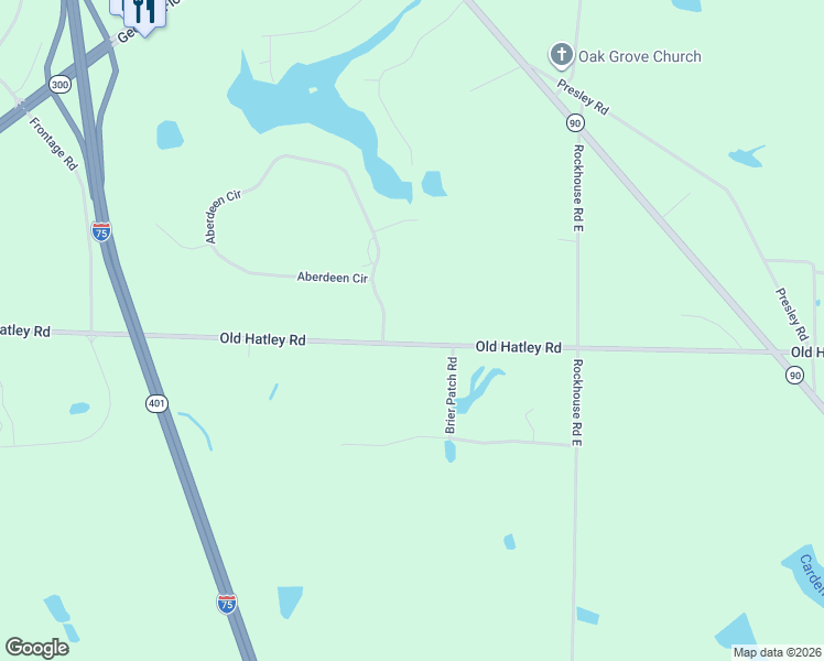 map of restaurants, bars, coffee shops, grocery stores, and more near 2909 Old Hatley Road in Cordele