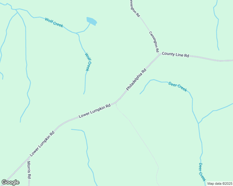 map of restaurants, bars, coffee shops, grocery stores, and more near 189 County Line Road in Lumpkin