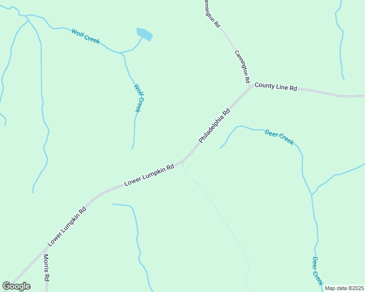 map of restaurants, bars, coffee shops, grocery stores, and more near 189 County Line Road in Lumpkin