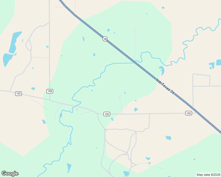 map of restaurants, bars, coffee shops, grocery stores, and more near 501 County Road 103 in Comanche