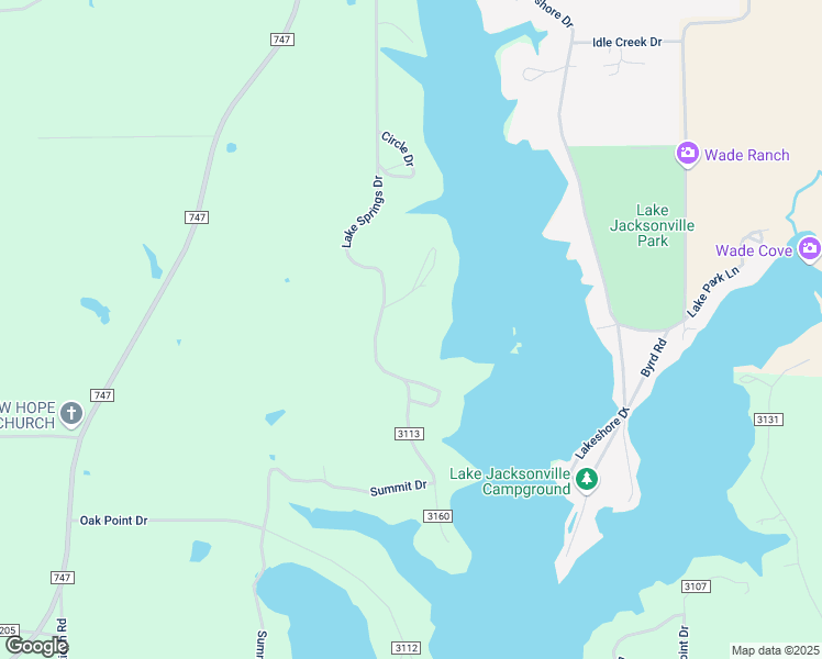 map of restaurants, bars, coffee shops, grocery stores, and more near 2440 County Road 3116 in Jacksonville