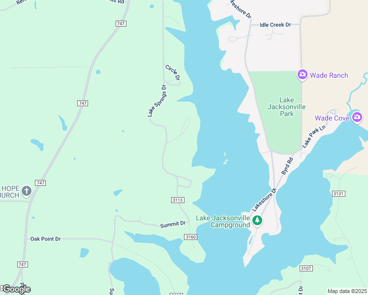 map of restaurants, bars, coffee shops, grocery stores, and more near 2440 County Road 3116 in Jacksonville