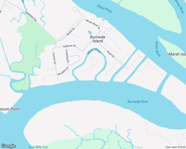 map of restaurants, bars, coffee shops, grocery stores, and more near 350 Island Road in Savannah