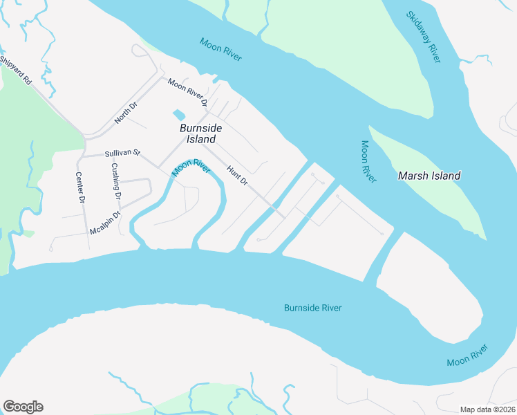 map of restaurants, bars, coffee shops, grocery stores, and more near 3 Amanda Drive in Savannah