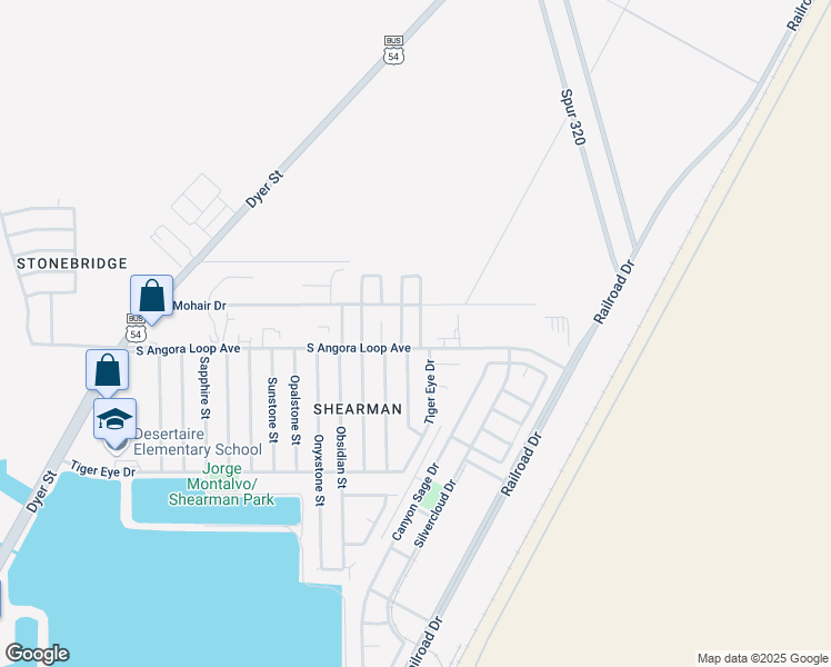 map of restaurants, bars, coffee shops, grocery stores, and more near 12412 Road Runner Street in El Paso