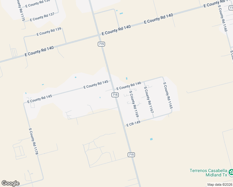 map of restaurants, bars, coffee shops, grocery stores, and more near 5874-5974 Farm to Market 715 in Midland
