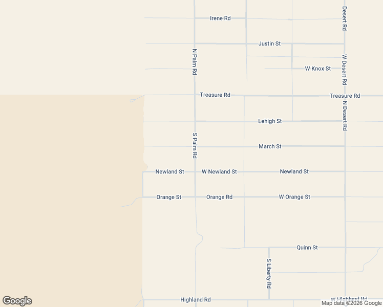 map of restaurants, bars, coffee shops, grocery stores, and more near 203 South Palm Road in Cochise County